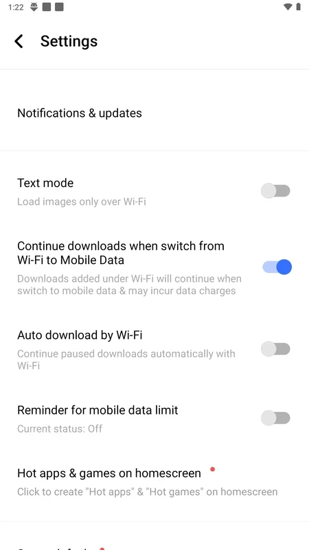 V-Appstore — skærmbillede 3
