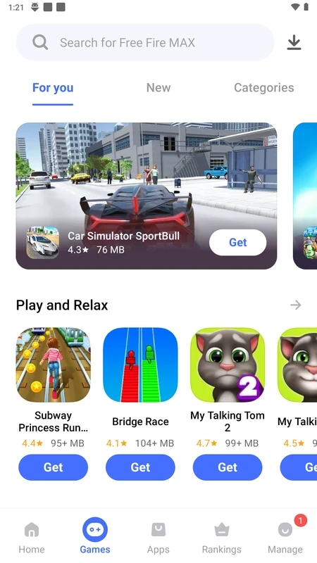 V-Appstore — skærmbillede 7